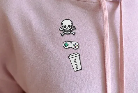 徽章胸针样机图片