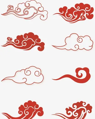 矢量祥云素材图片