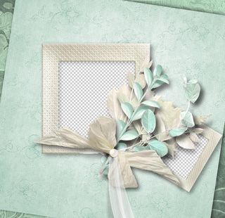 欧式浅绿色背景图案图片