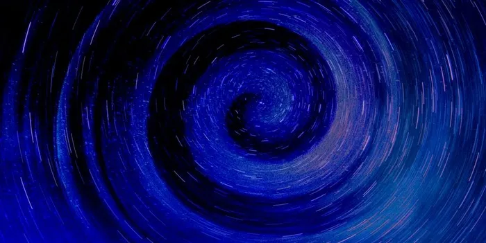 星空螺旋旋转背景图底纹图片(4272x2268)psd模版下载
