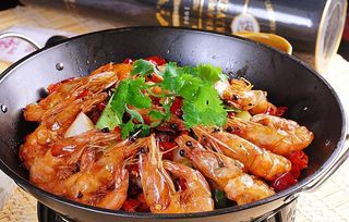 干锅虾图片