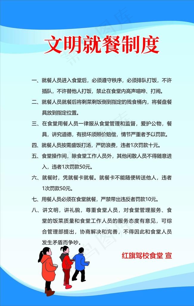 制度牌图片cdr矢量模版下载