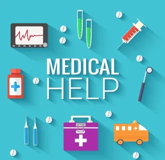 扁平化医疗主题图片