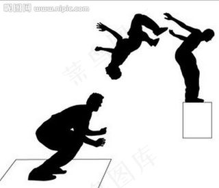 跳远图片