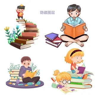 学生卡通图片