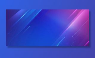 蓝色科技渐变线条背景图片