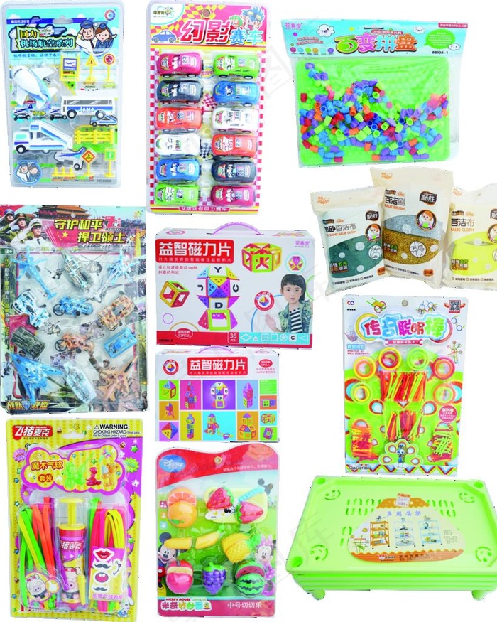 玩具区商品高清大图超市海报用品图片(5724X6890(DPI:350))psd模版下载
