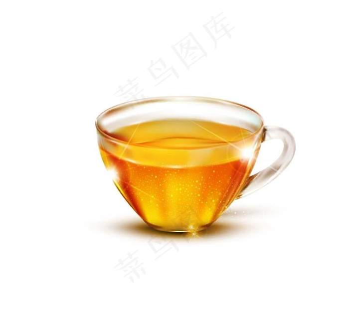 茶杯图片ai矢量模版下载