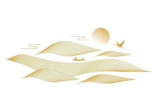 中式线条复古条纹图片