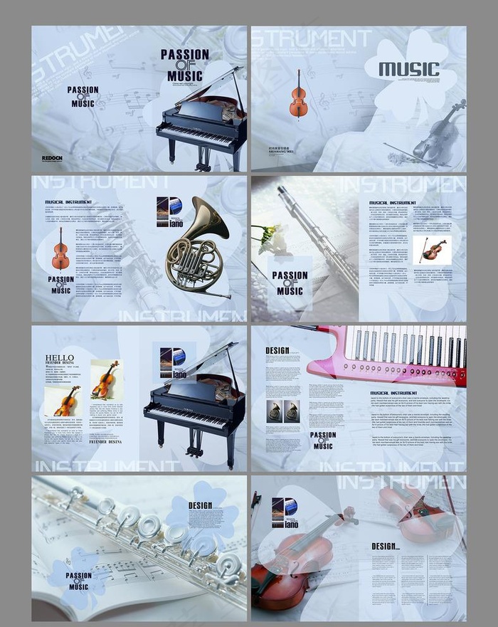 乐器画册图片