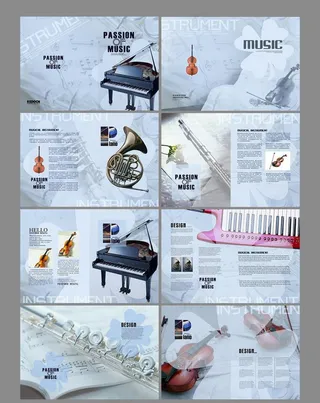 乐器画册图片