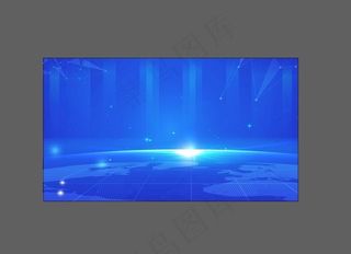 蓝色科技背景图片