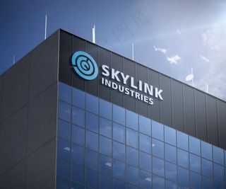 户外logo样机图片