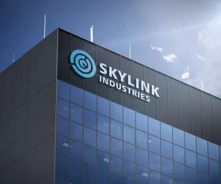 户外logo样机图片