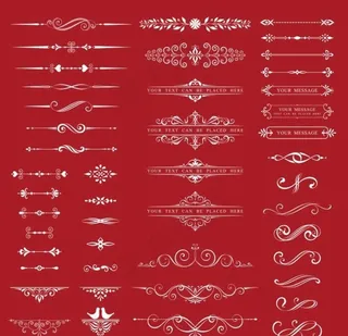 欧式花纹综合图片