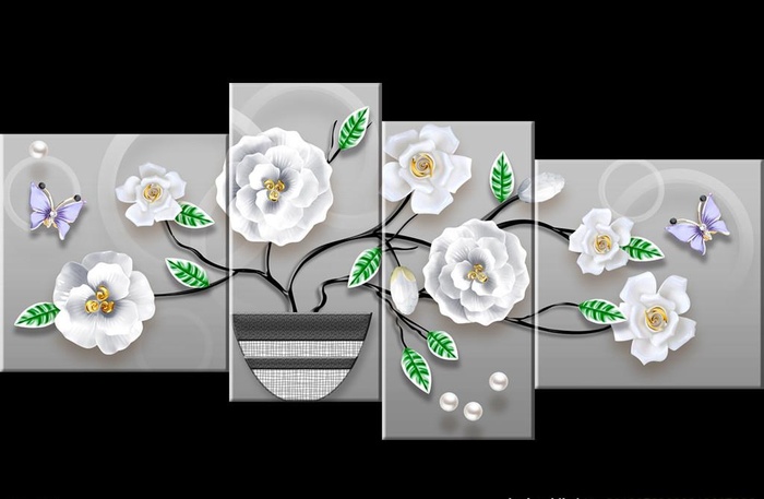 装饰画图片(10630x4960)psd模版下载