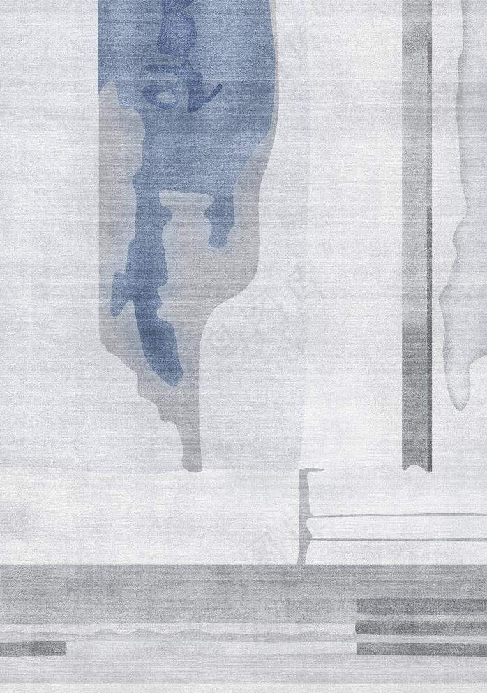 抽象几何地毯图片