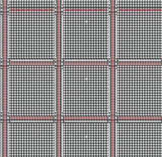 黑白格子 千鸟格图片