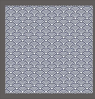 矢量波浪纹样图片