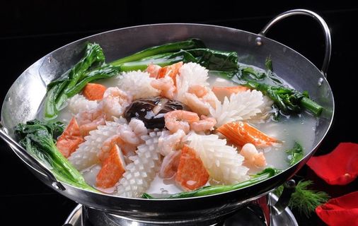 锅仔什菌三鲜图片