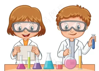 小科学家实验实验室图片