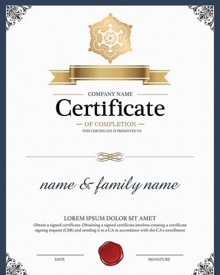 证书花纹边框图片