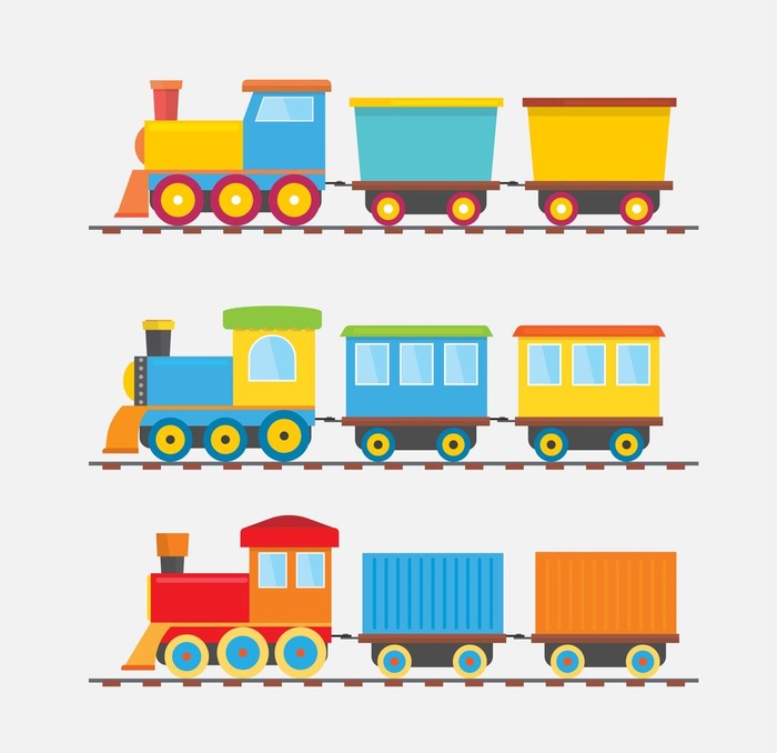 火车 幼儿园素材图片
