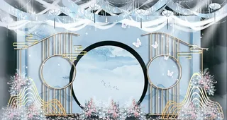 新中式婚礼  图片