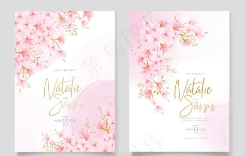 浪漫花朵婚礼请谏图片 浪漫花朵婚礼请谏图片