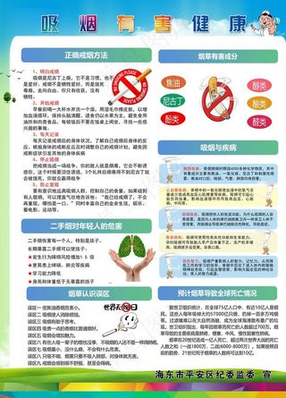 禁止吸烟海报图片