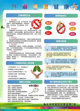 禁止吸烟海报图片