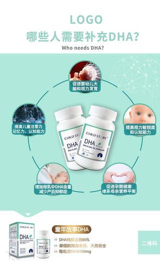 补充DHA人群图片