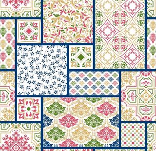 民族风花纹图片