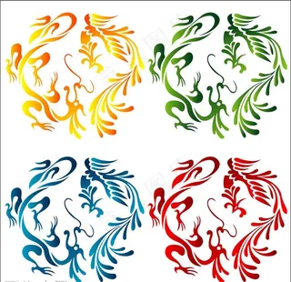 龙凤传统纹样图片