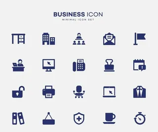 商务办公图标 图片