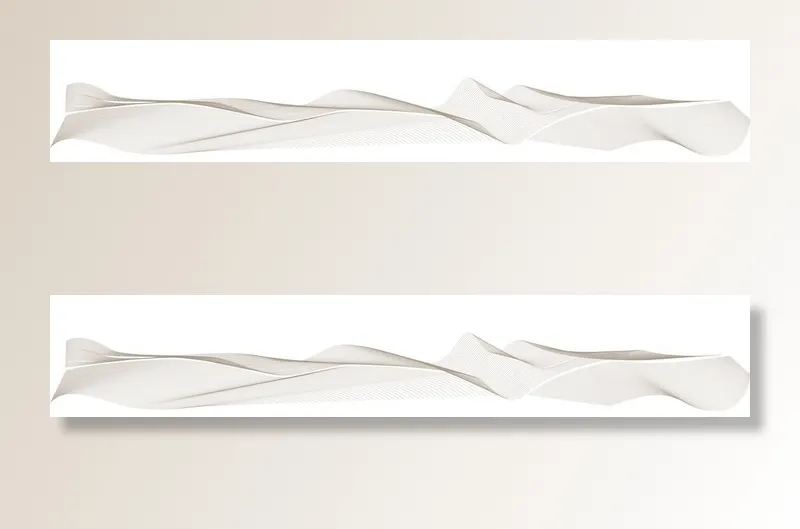 线条山图片ai矢量模版下载