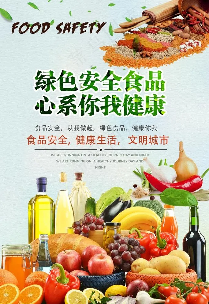 食品安全图片(2625x3937)psd模版下载