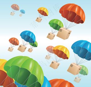 天降礼包设计图片