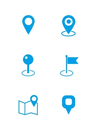 地图标记定位图标图片