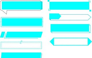 矢量标题框图片