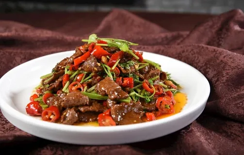 小炒黄牛肉图片 小炒黄牛肉图片
