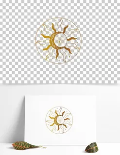 卡罗牌日月星盘图案图片