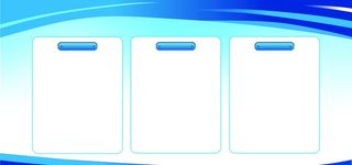 蓝色矢量展板背景图片