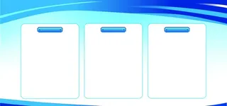 蓝色矢量展板背景图片