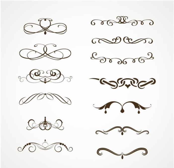 欧式花纹花边图片