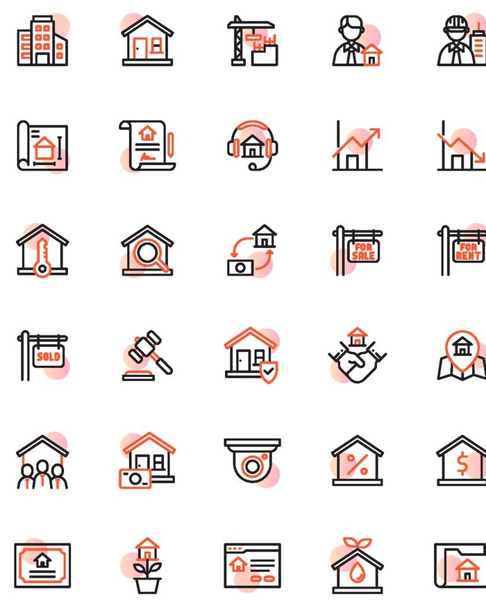 图标 地产 建筑 人物图片