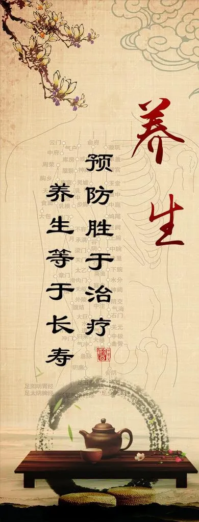 养生写真图片(210X297)cdr矢量模版下载