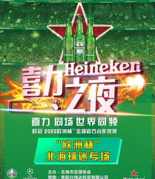 欧洲杯 喜力之夜 图片