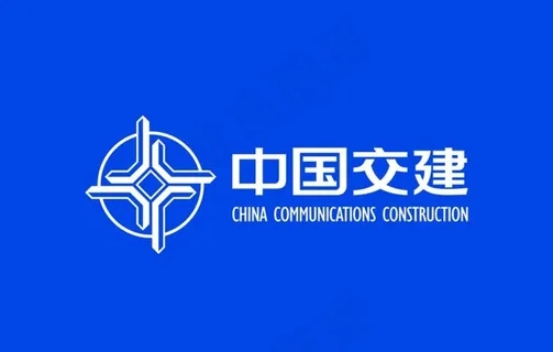 中国交建旗帜标志图片