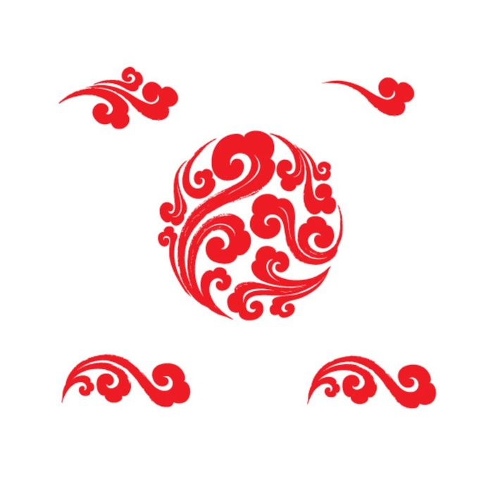 祥云图片ai矢量模版下载